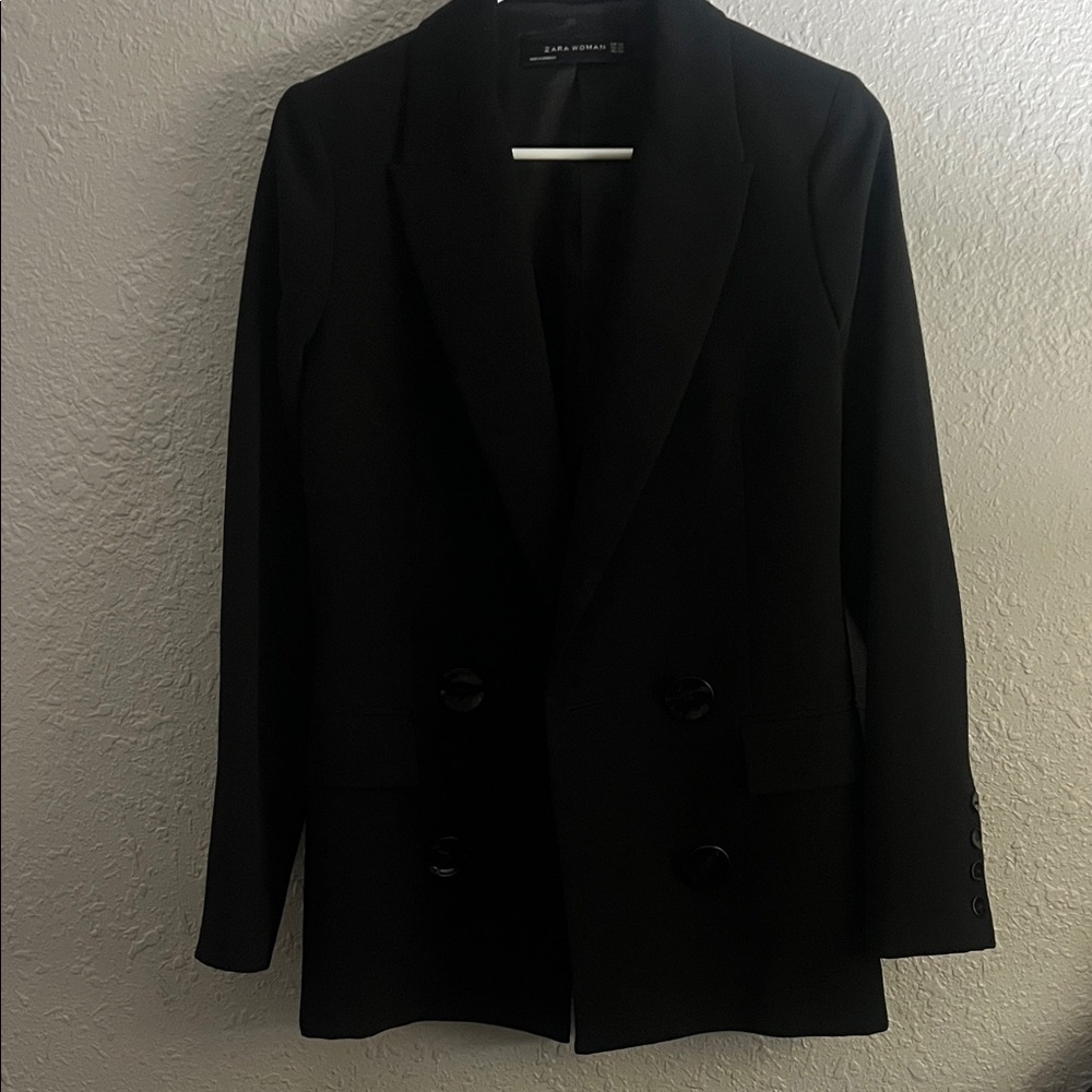 Zara Elegant Black Women's Blazer